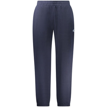 Calvin Klein blu brushed cotton sport trousers men’s luxury