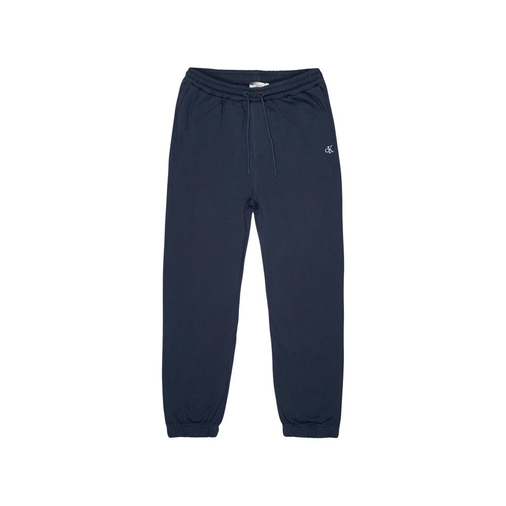 Calvin Klein blue New York script joggers men front view