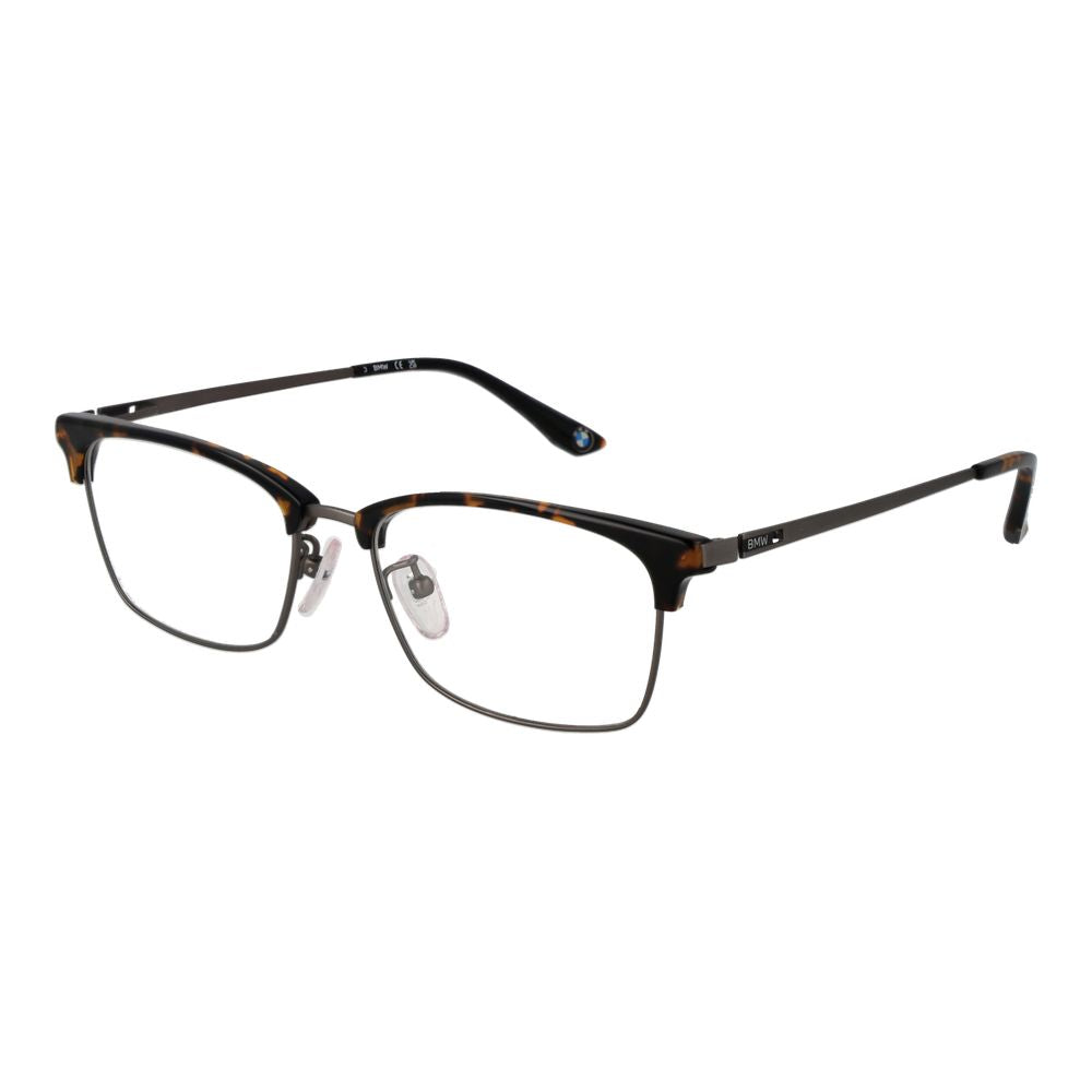 Calvin Klein brown titanium glasses frames front view