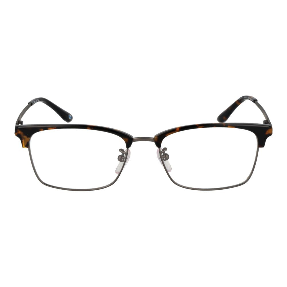 Calvin Klein brown titanium glasses frames front view