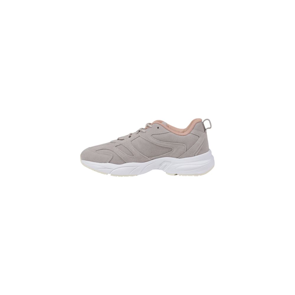 Calvin Klein gray retro tennis low sneakers detail  