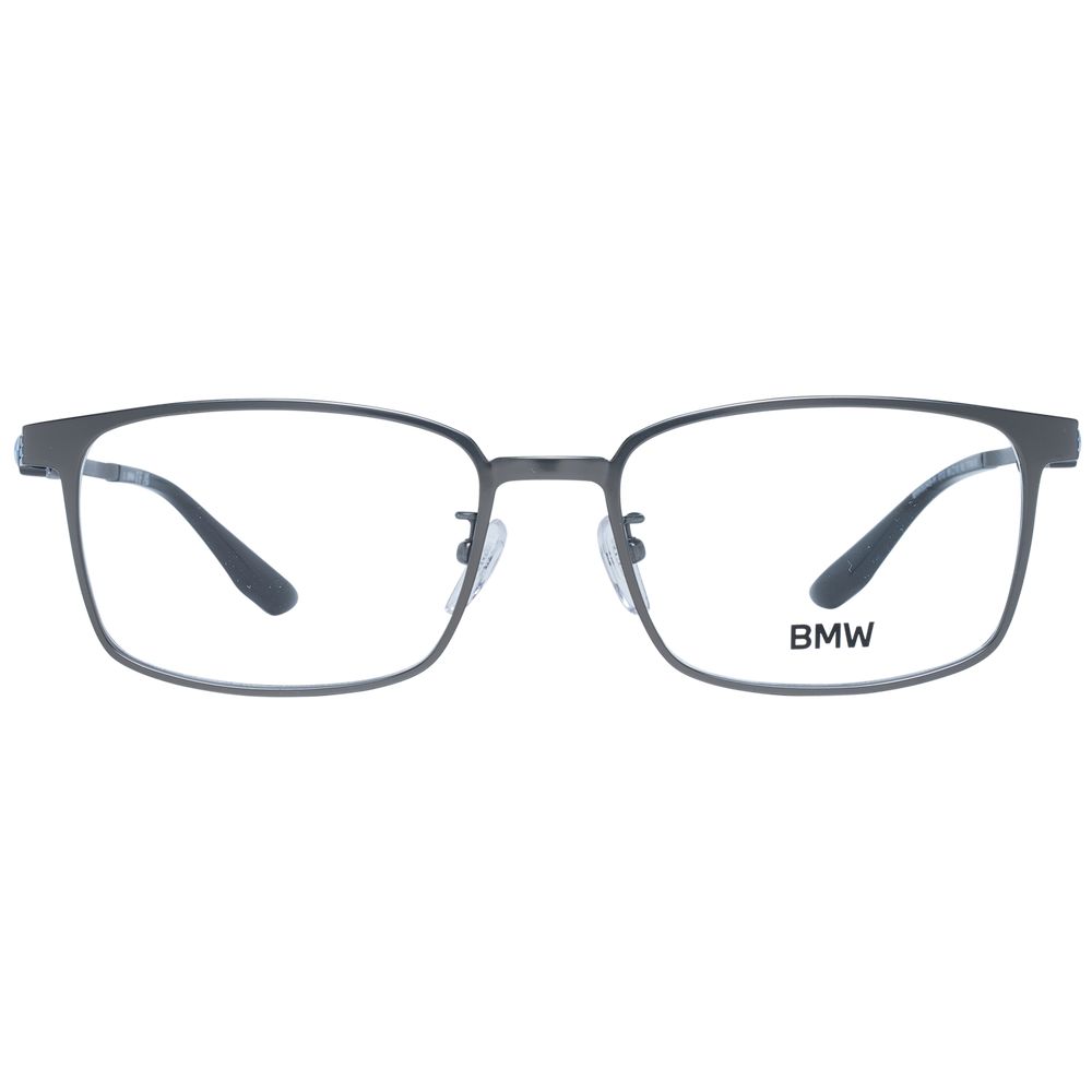Calvin Klein gray titanium glasses frames side view