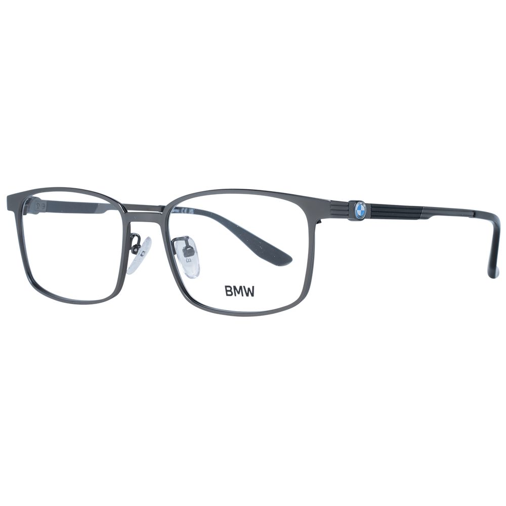 Calvin Klein gray titanium glasses frames front view
