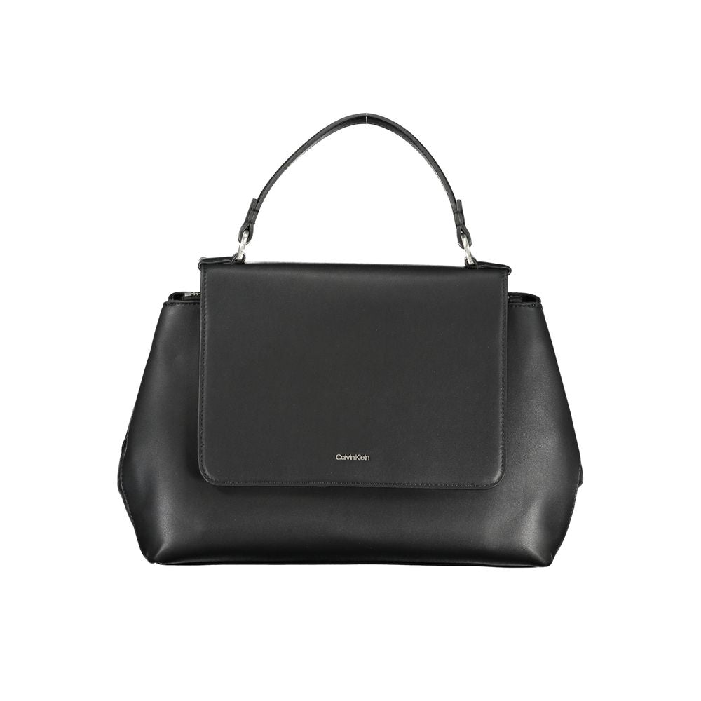 Calvin Klein women’s nero minimalist shoulder bag front view
