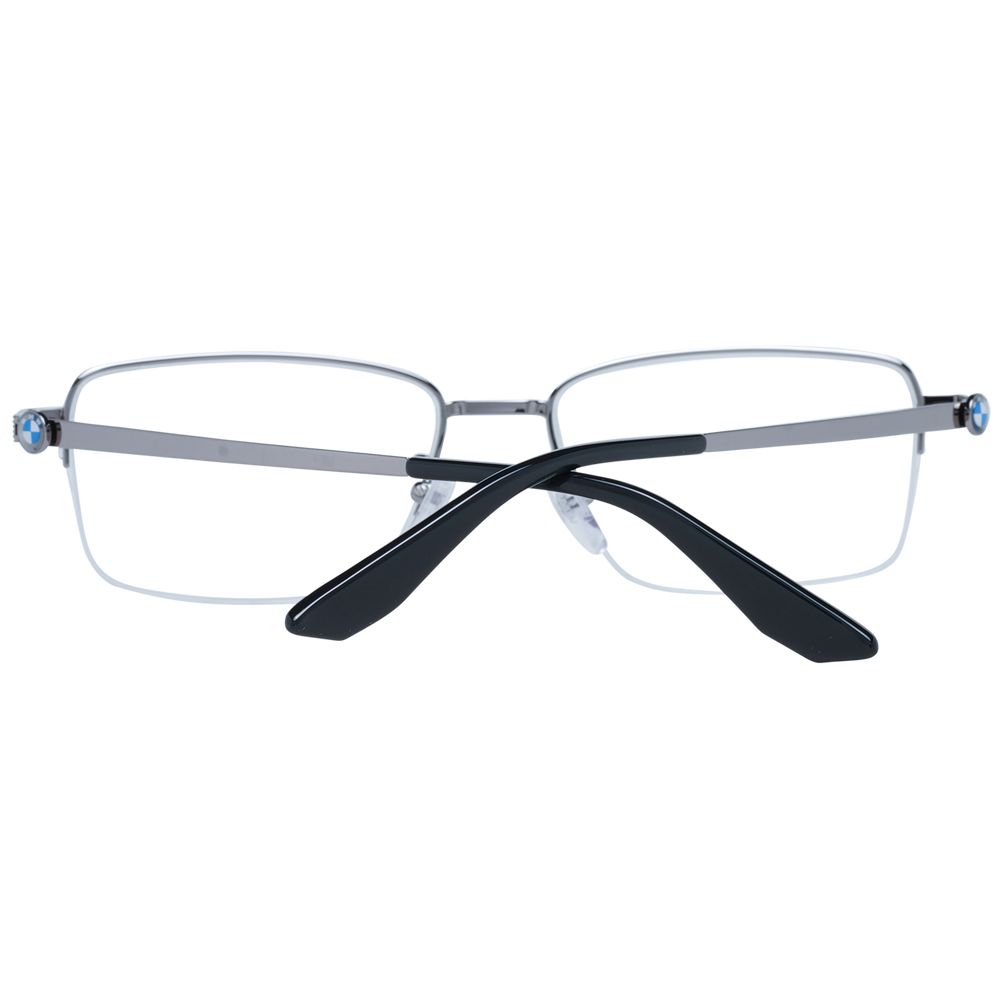 Calvin Klein silver titanium glasses frames back view