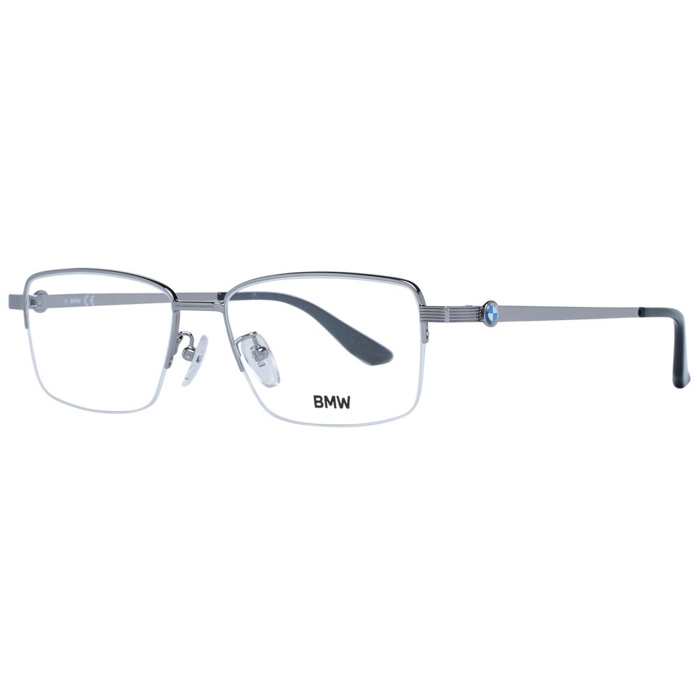 Calvin Klein silver titanium glasses frames front view