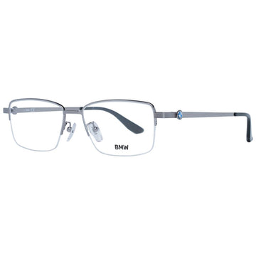 Calvin Klein silver titanium glasses frames front view
