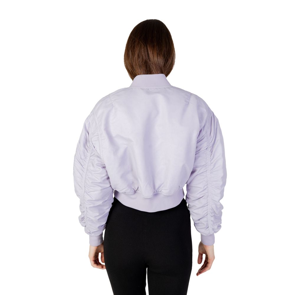 Calvin Klein women’s viola lightweight bomber jacket side view