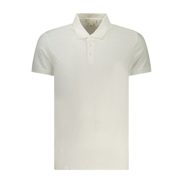 Calvin Klein white cotton polo shirt men’s luxury essential  