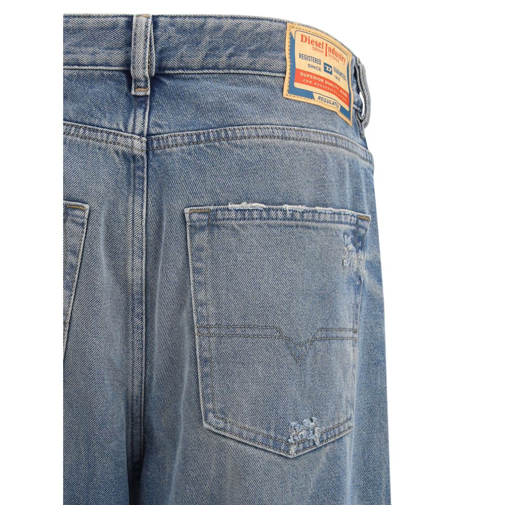 Diesel 1996 D-Sire blue wide-leg jeans detail