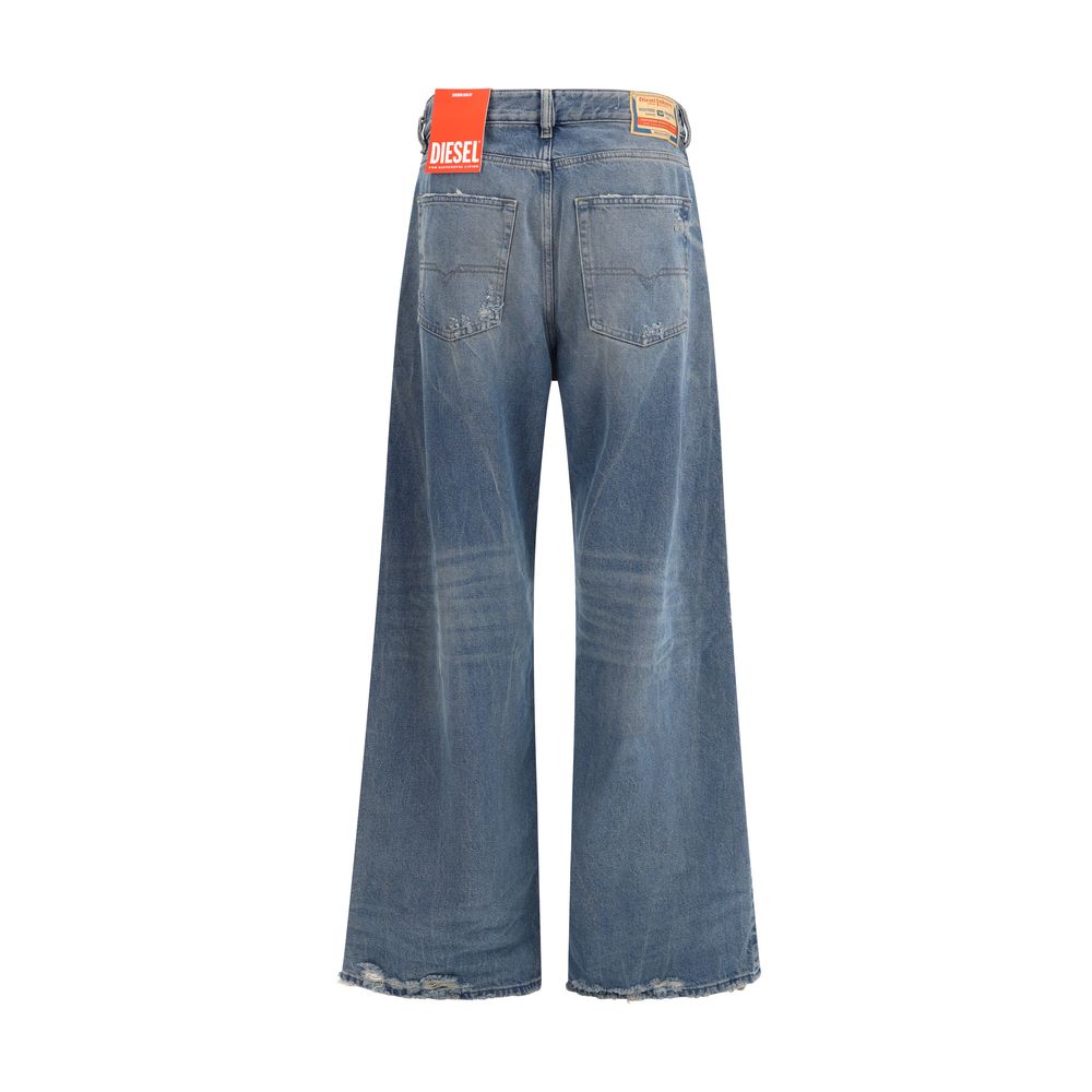Diesel 1996 D-Sire blue relaxed wide-leg jeans luxury denim 