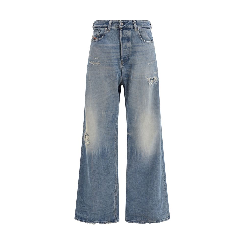 Diesel 1996 D-Sire blue relaxed wide-leg jeans luxury denim 