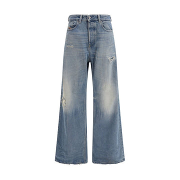 Diesel 1996 D-Sire blue relaxed wide-leg jeans luxury denim 