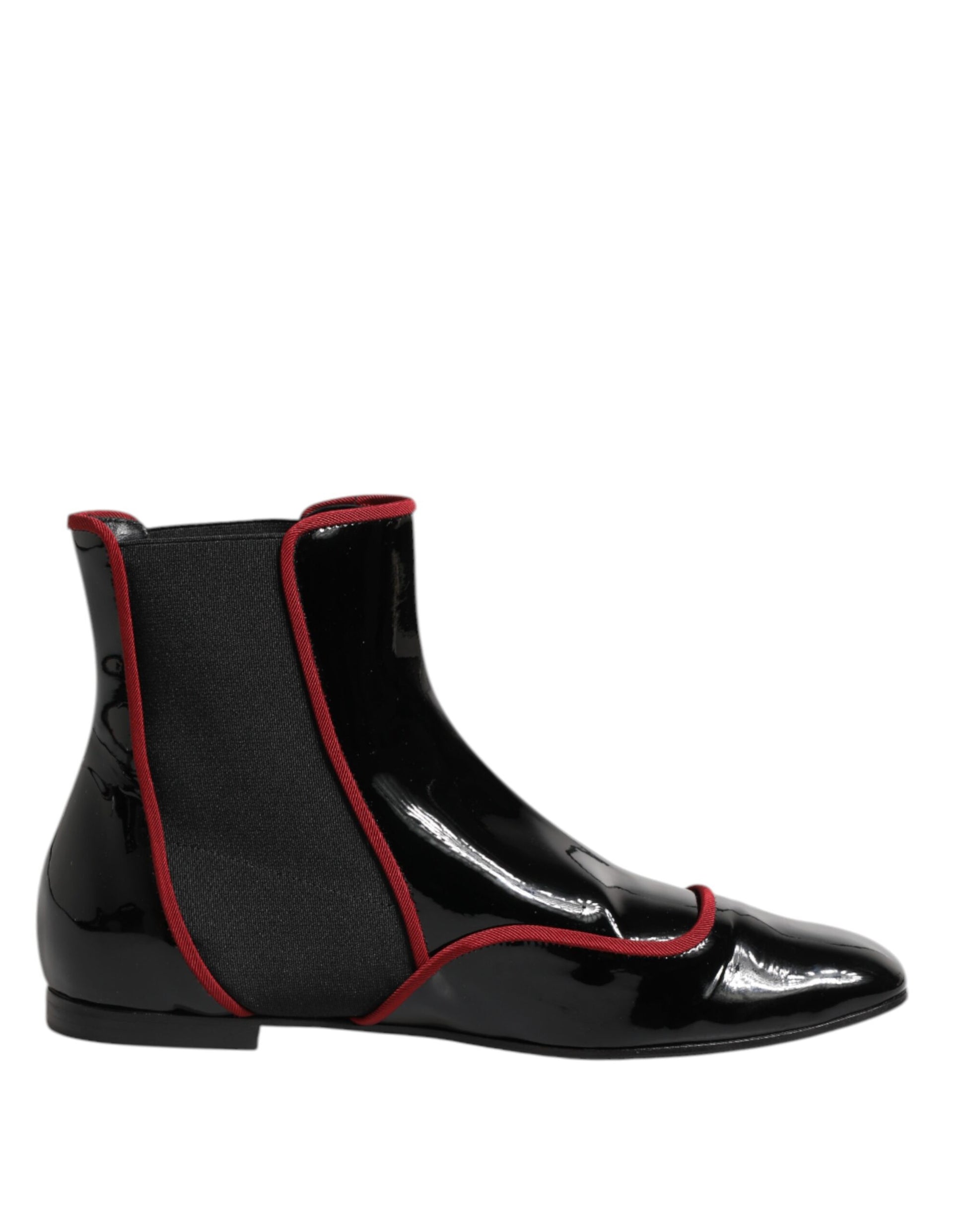 Dolce & Gabbana black Jackie Chelsea boots detail