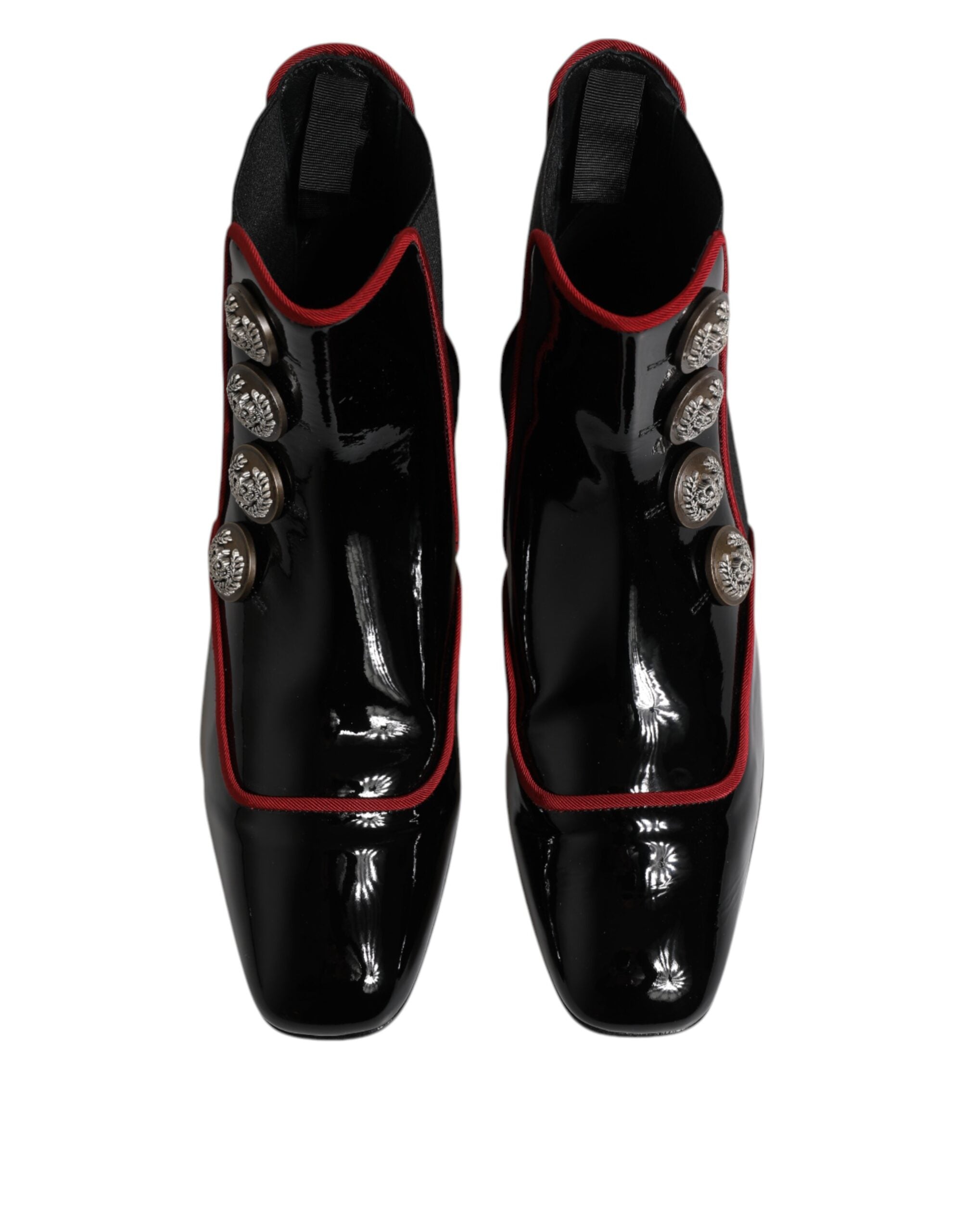 Dolce & Gabbana black Jackie Chelsea boots detail 