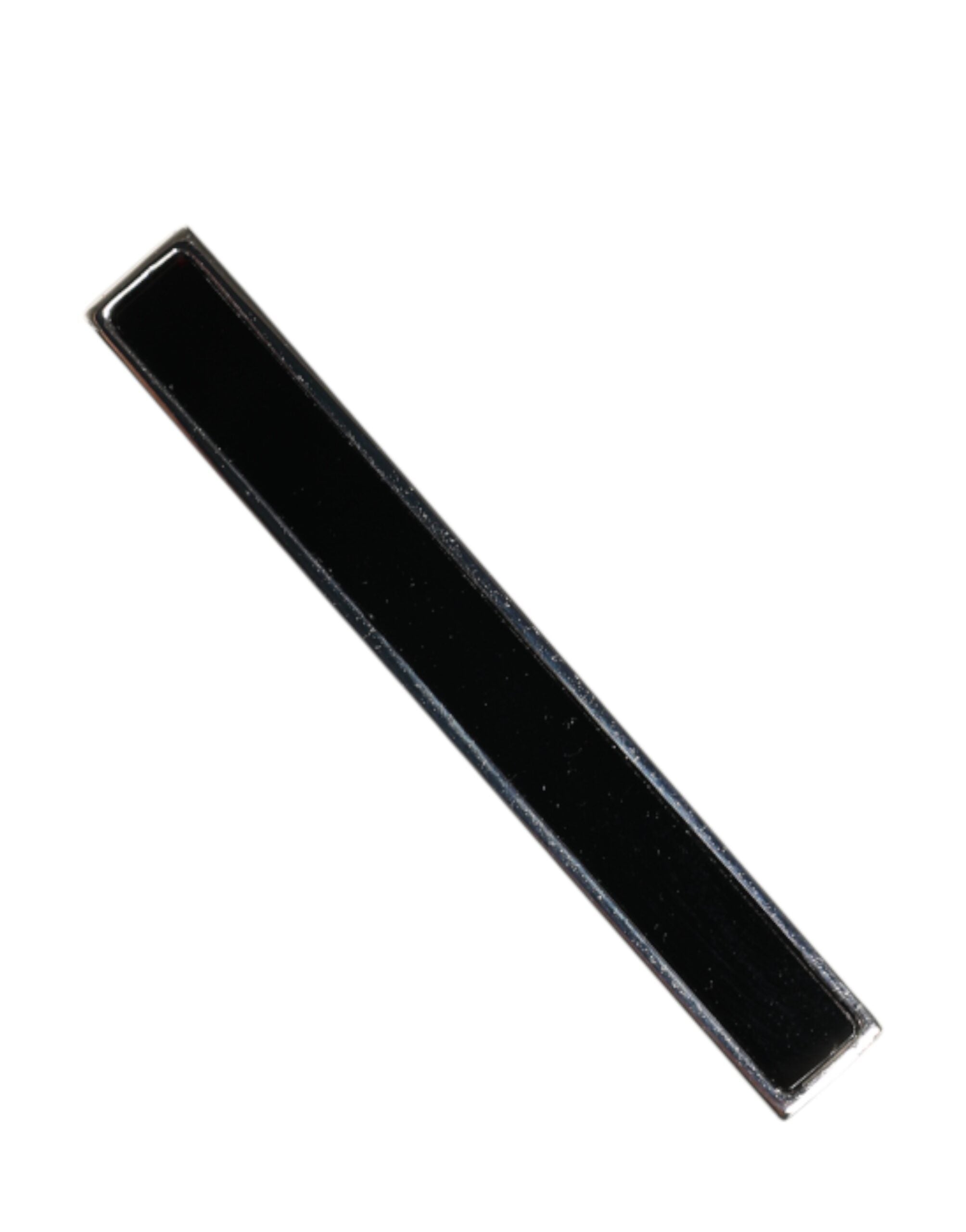 Dolce & Gabbana silver logo engraved tie clip by KILAUE
