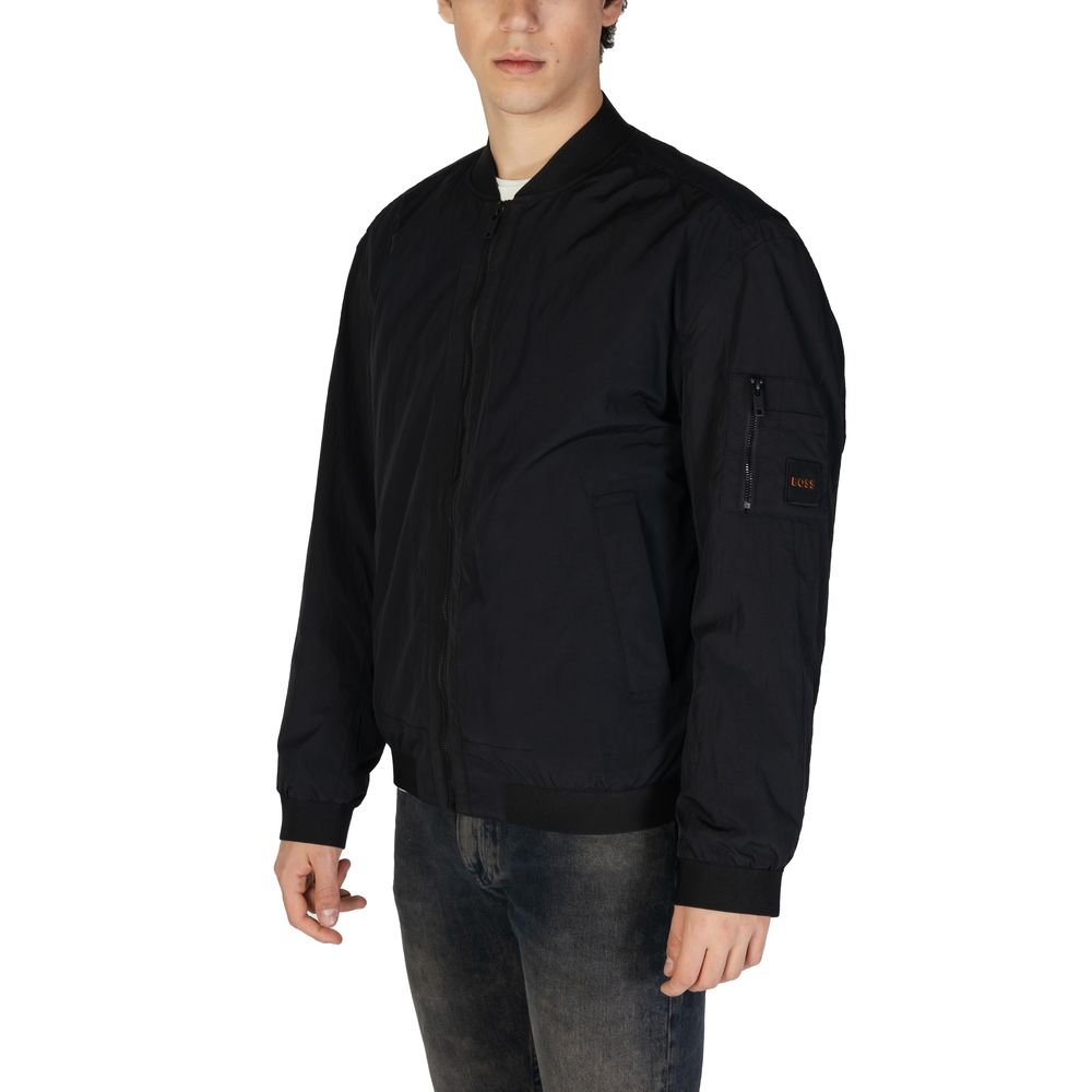 Hugo Boss black Olmec bomber jacket water-repellent outerwear