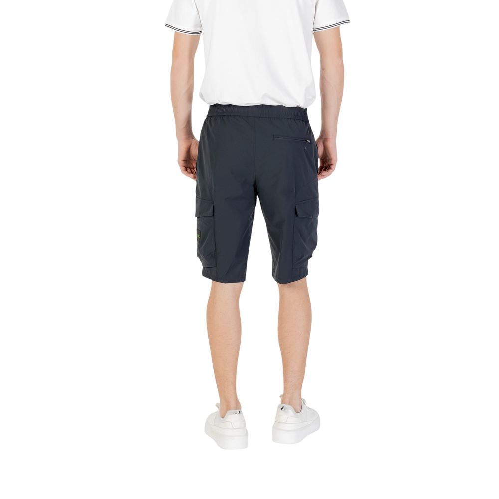 Hugo Boss blue Urbanex cargo Bermuda shorts