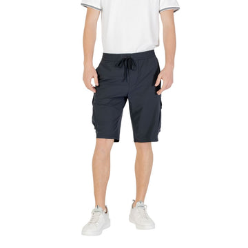 Hugo Boss blue Urbanex cargo Bermuda shorts
