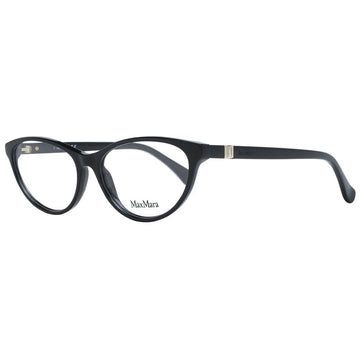 Kilaue black plastic glasses frames front view

