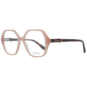 Kilaue brown plastic glasses frames trendy front view
