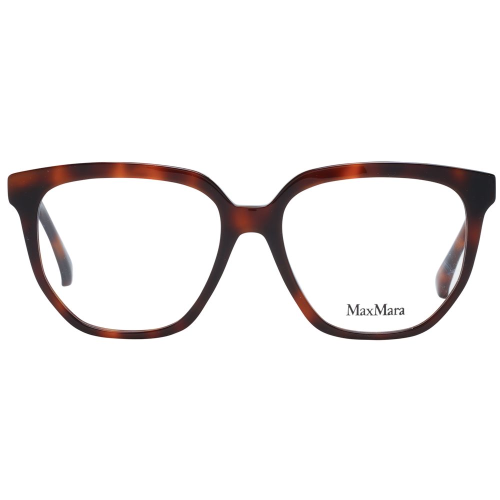 Kilaue brown plastic glasses frames trendy front view
