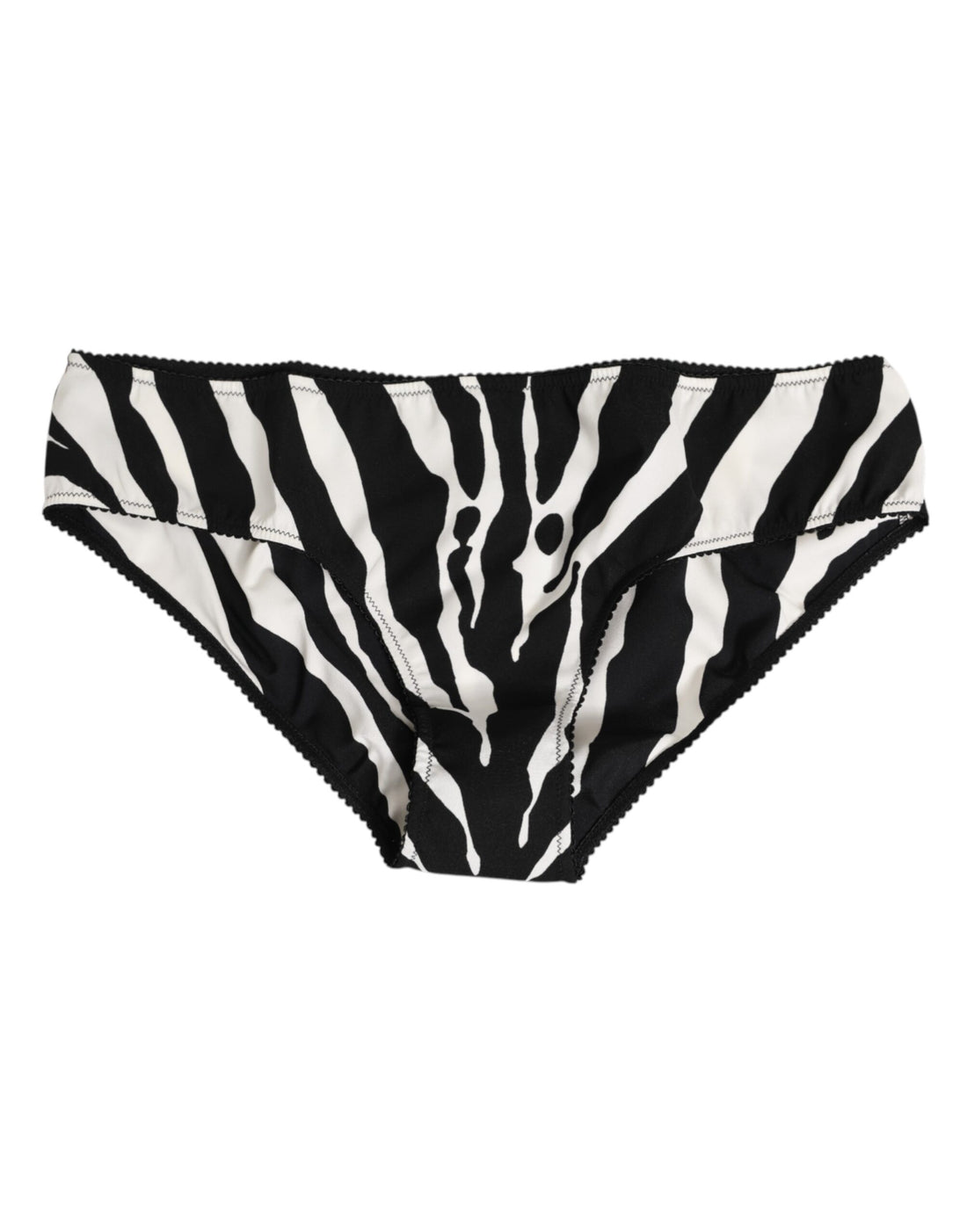 Kilaue Dolce & Gabbana zebra print slip briefs front view
