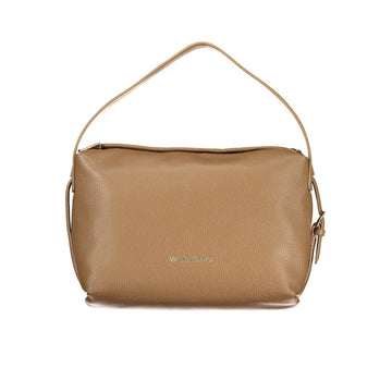 Marrone polyurethane women’s shoulder bag