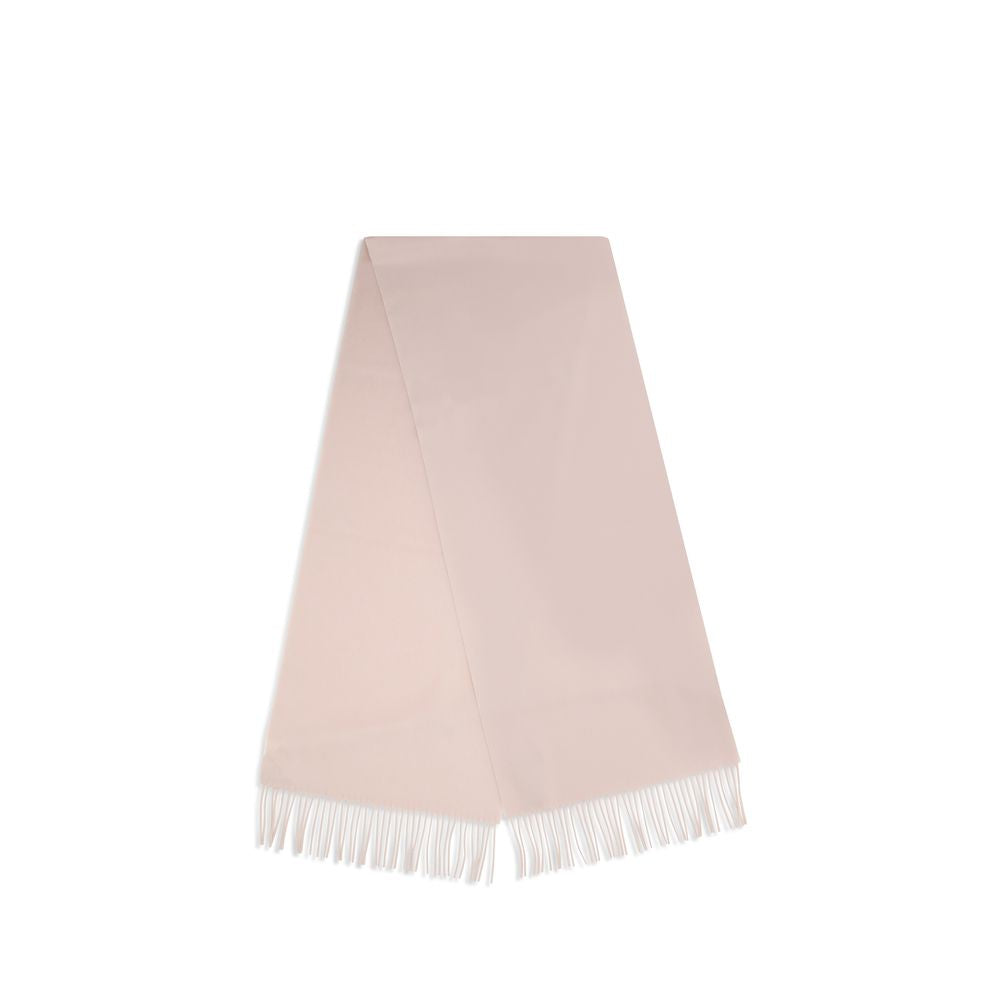 Side view of Prada multicolor silk cashmere scarf