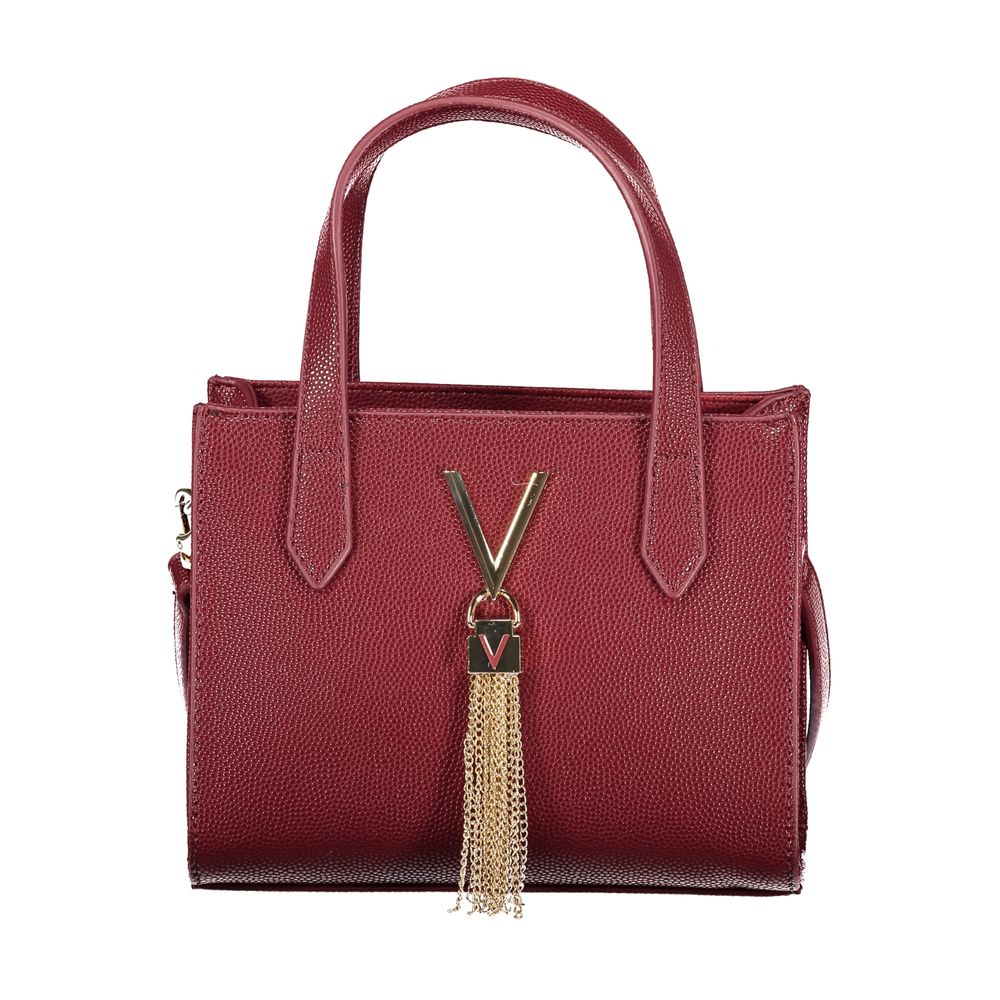 Rosso polyurethane women’s handbag