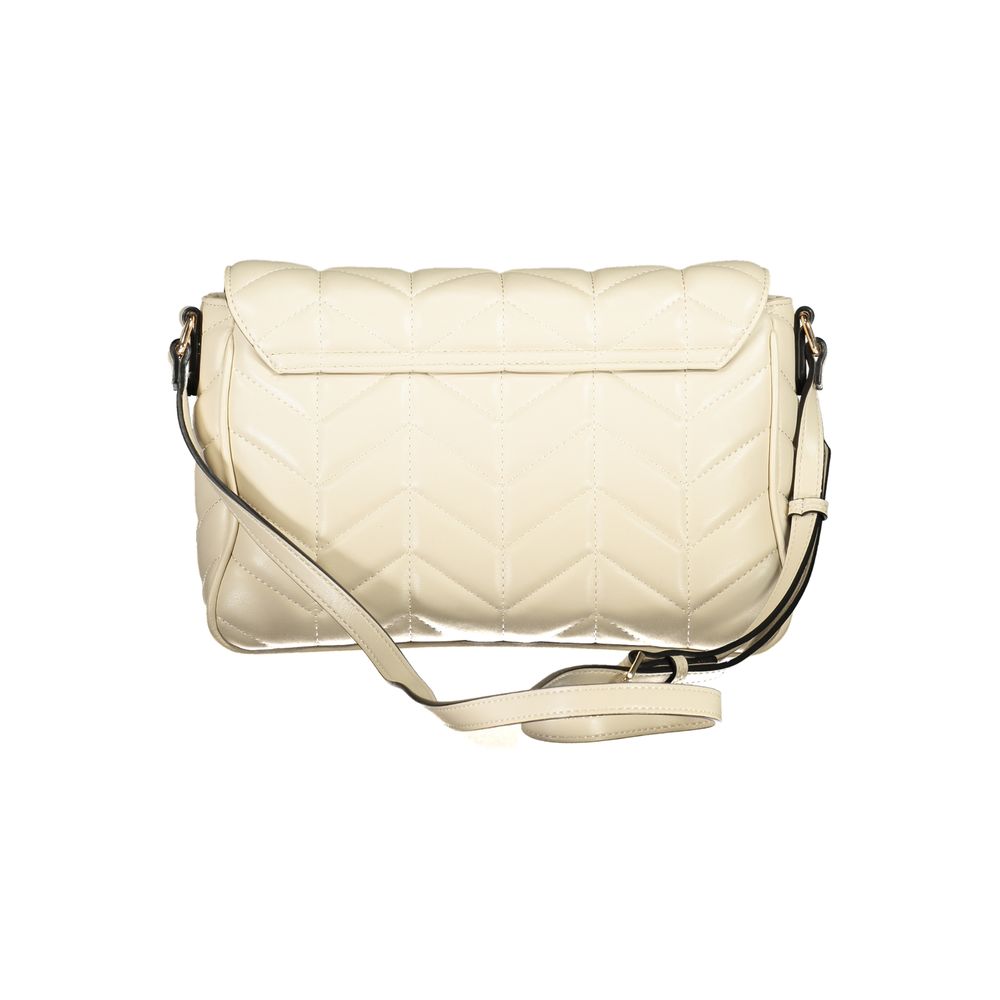 Valentino beige structured shoulder bag women front view