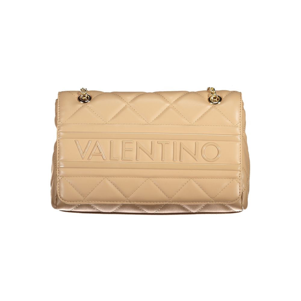 Valentino beige chain shoulder bag front view