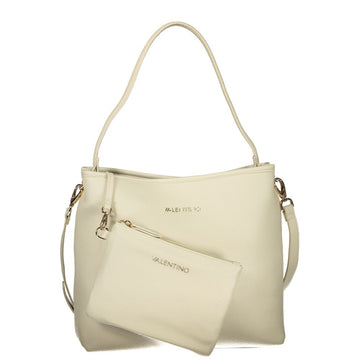 Valentino beige structured shoulder bag luxury designer handbag  