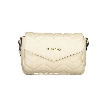 Valentino beige structured shoulder bag women front view