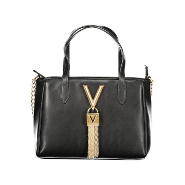 Valentino black structured handbag luxury designer tote