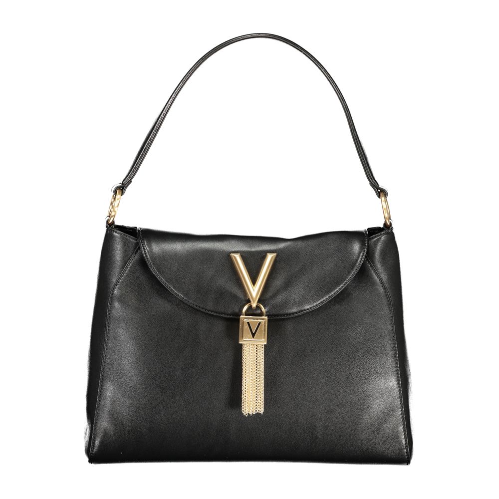Valentino black structured shoulder bag luxury designer handbag 