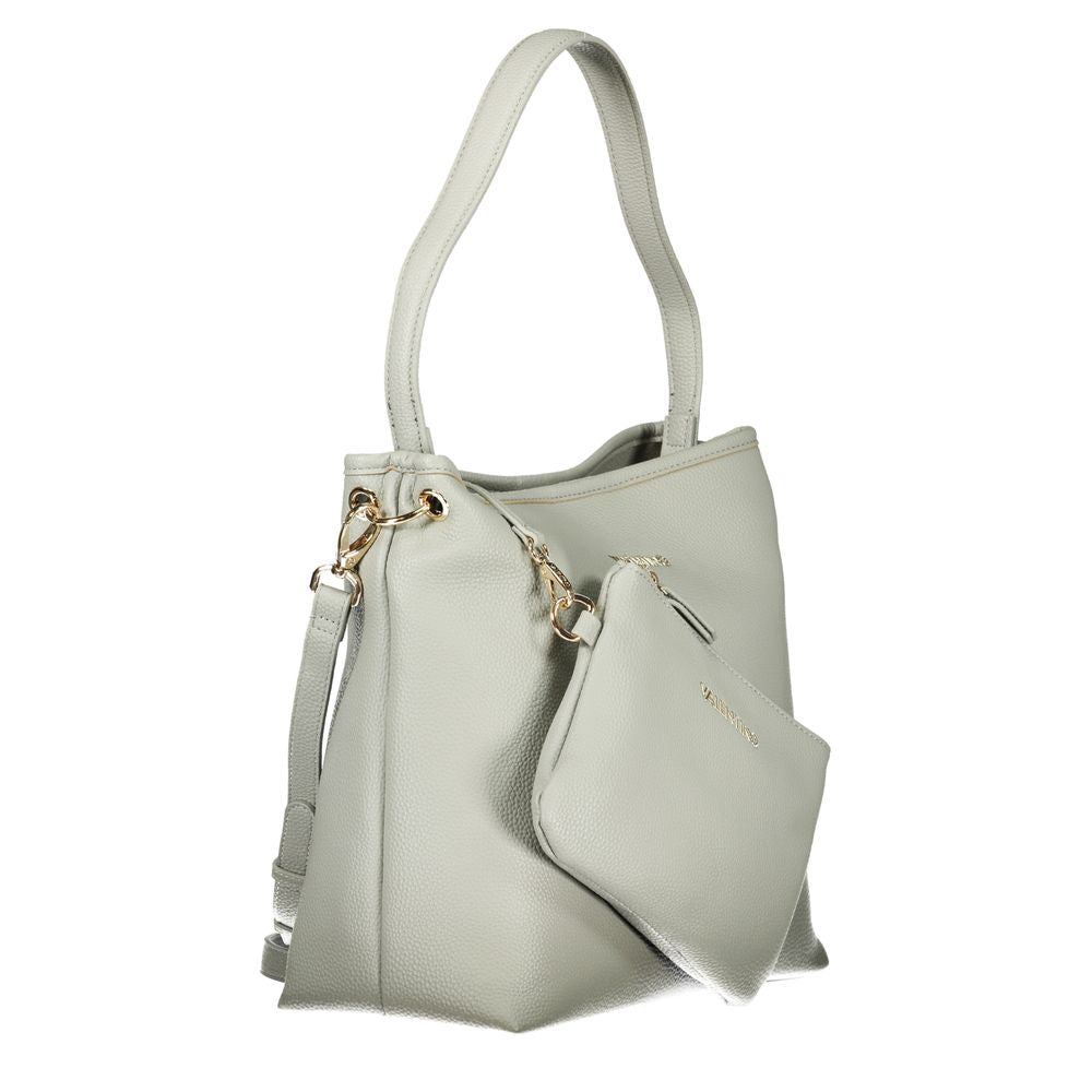 Valentino grigio grey shoulder bag detail