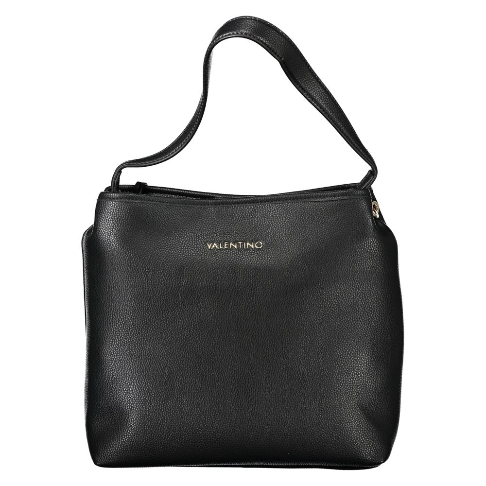Valentino nero structured handbag women front view