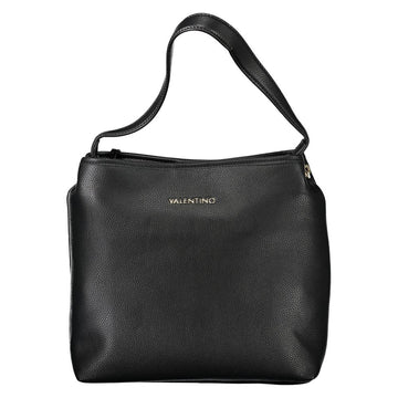 Valentino nero structured handbag women front view