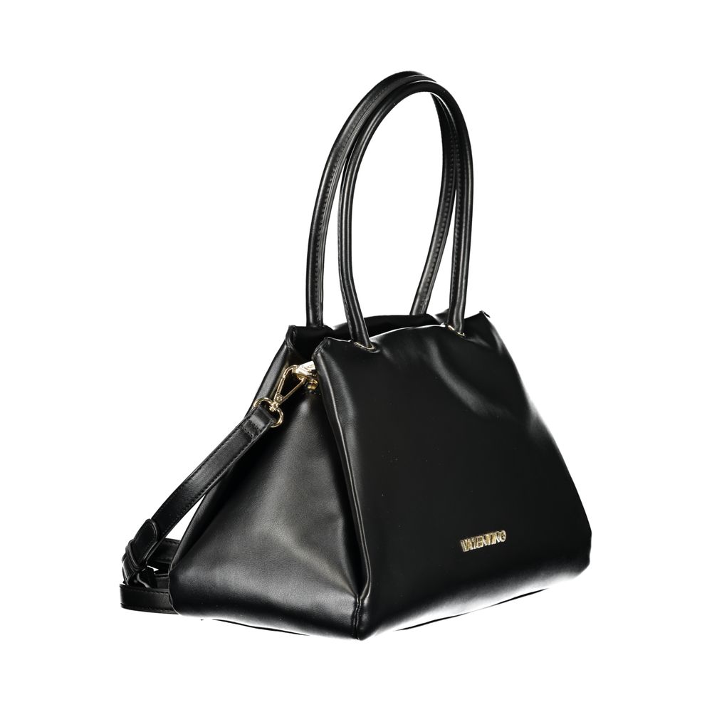 Kilaue black polyurethane fashion handbag