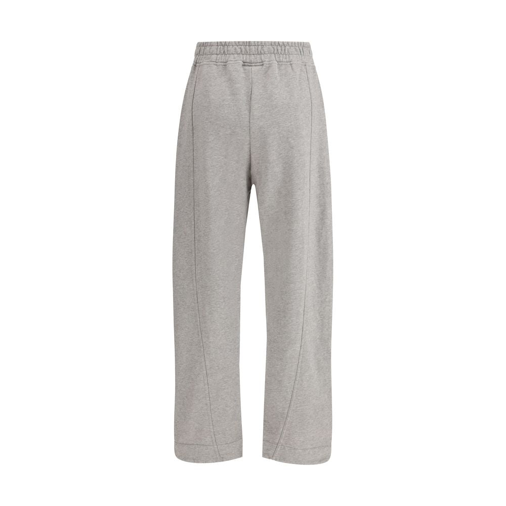 Comfortable women’s everyday gray cotton trousers