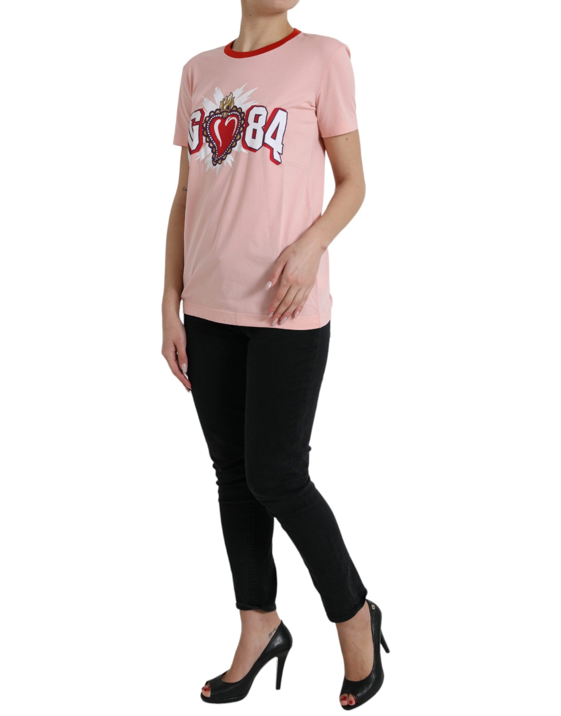 Kilaue pink graphic crew neck t‑shirt product image